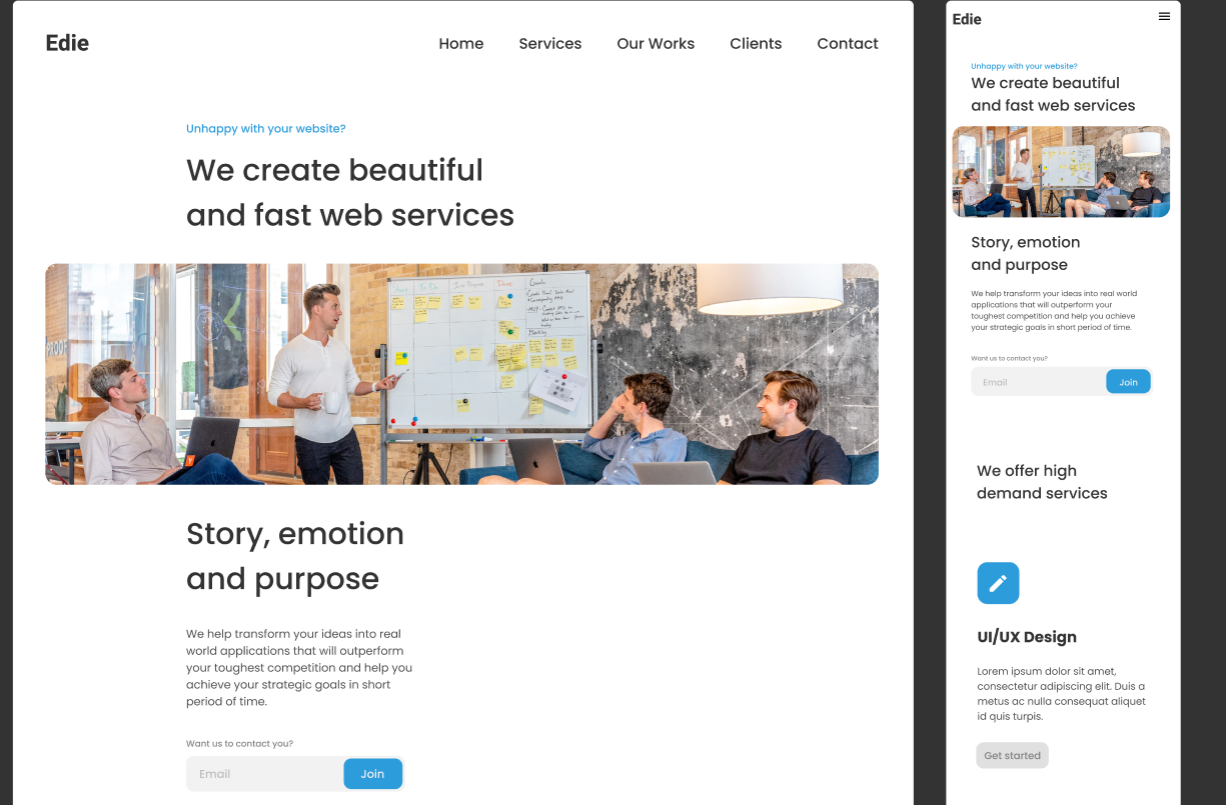 edie homepage
